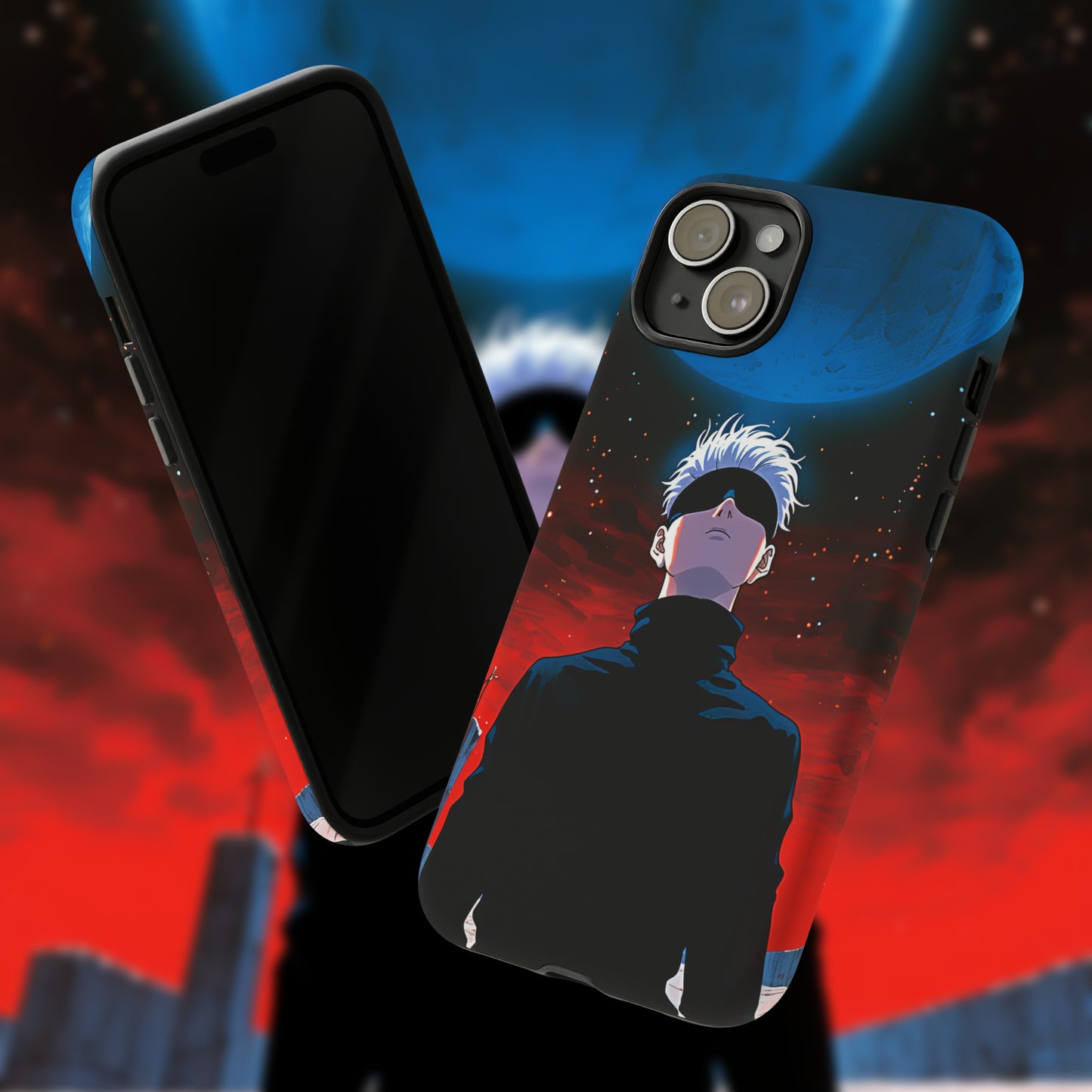 Jujutsu Kaisen | Gojo x Evangelion Phone Case
